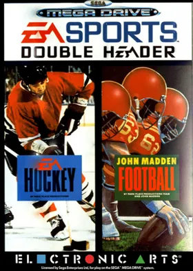 EA Sports Double Header (Europe) box cover front